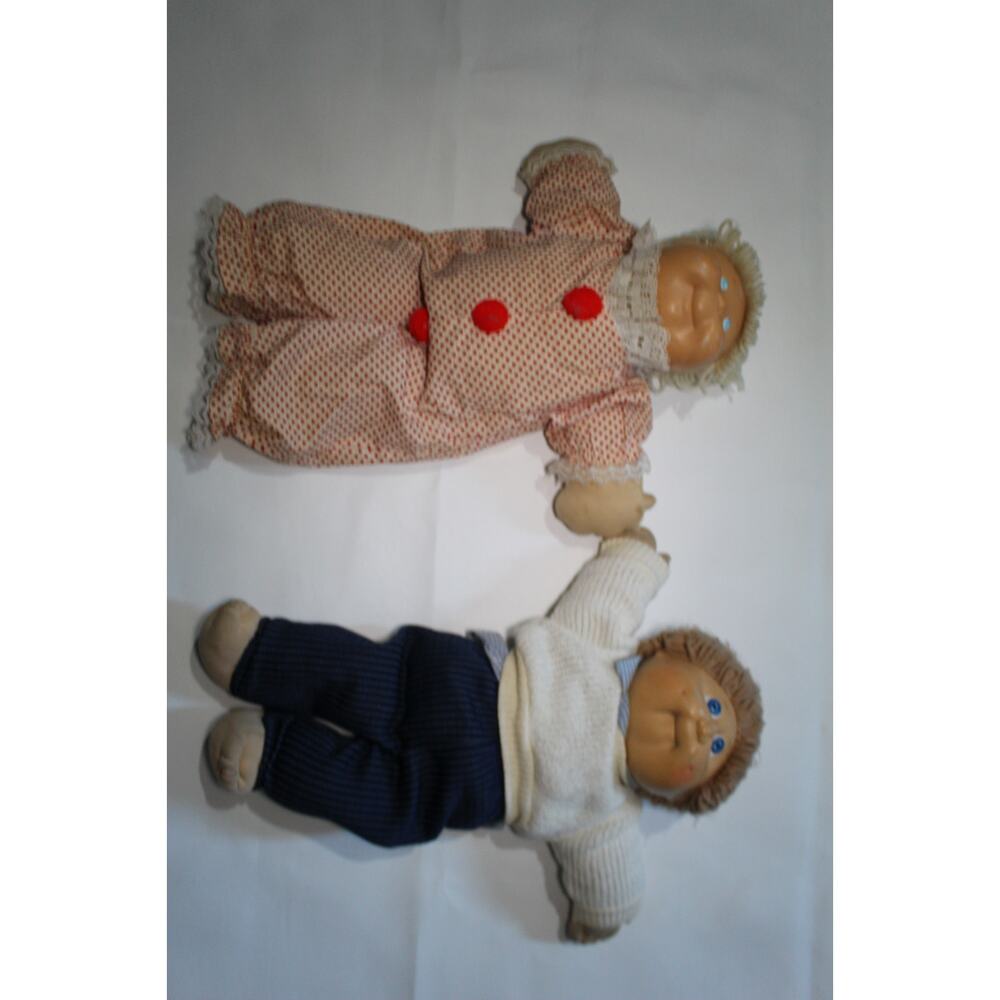 Cabbage, patch dolls, vintage